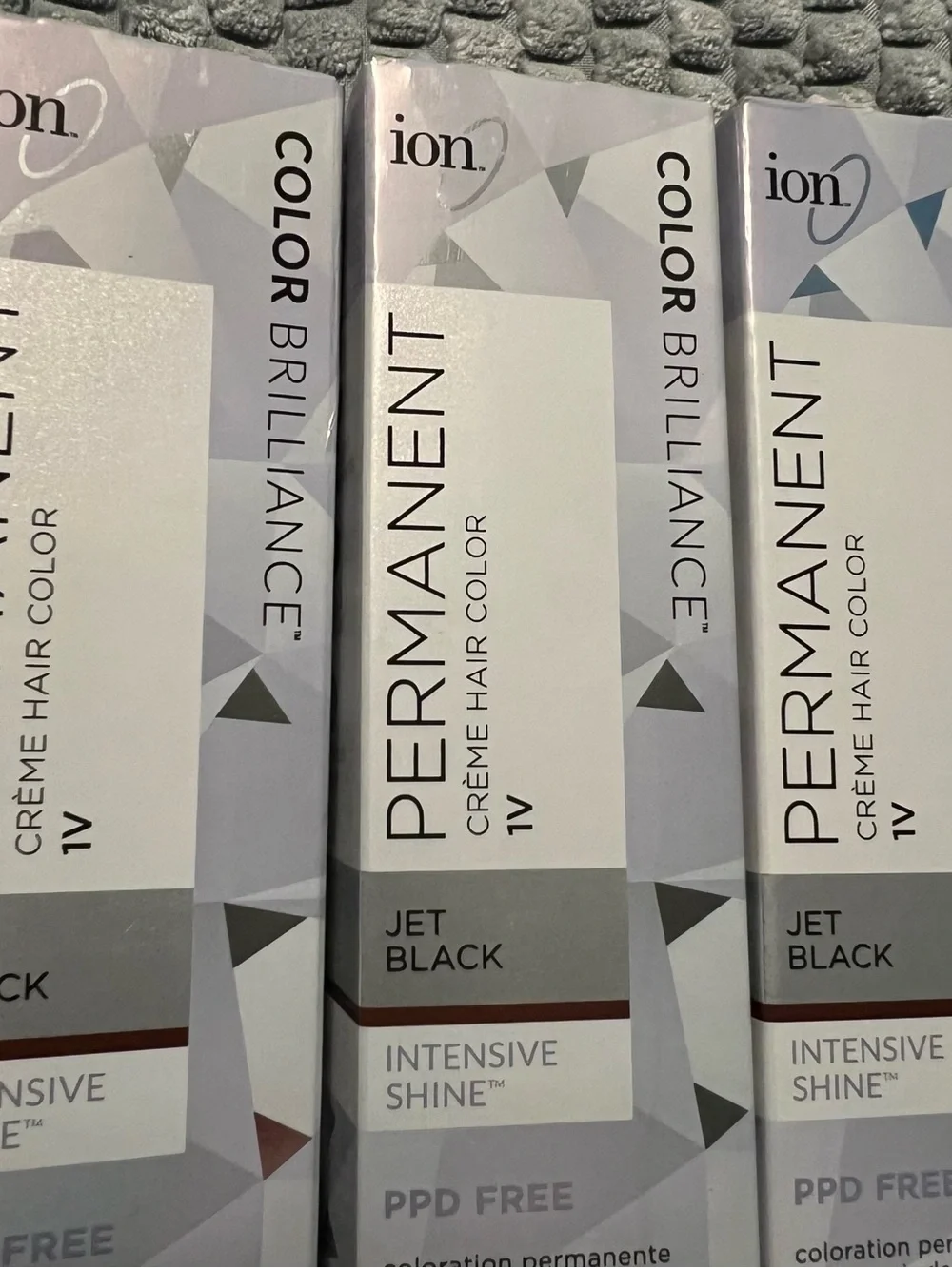 Ion Color Brilliance Permanent Creme Hair Color - Jet Black - Four